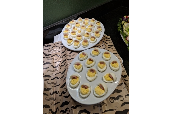Baby Carriage Deviled Eggs